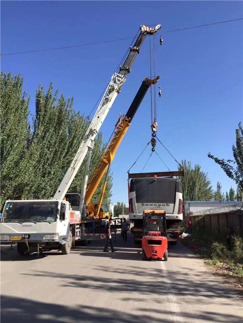 榆中县港口集装箱搬运案例